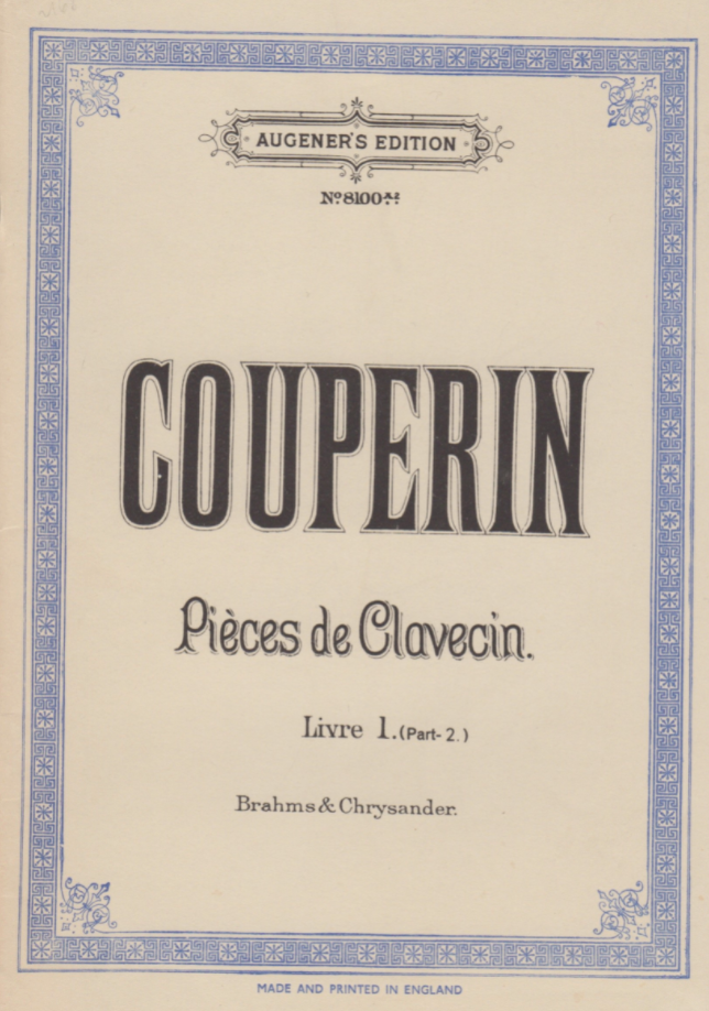 Bach, always. But what about Couperin?